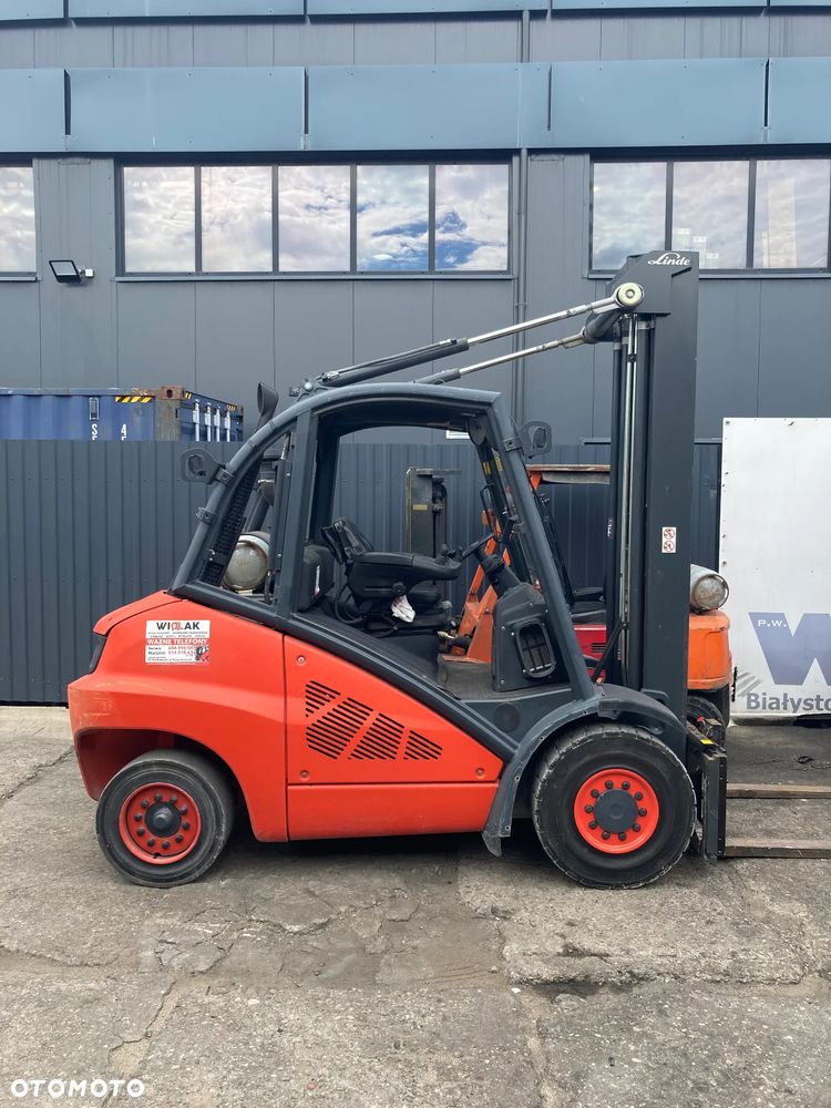 Linde [2020] WÓZEK WIDŁOWY LINDE H50T GAZ 5t/600
