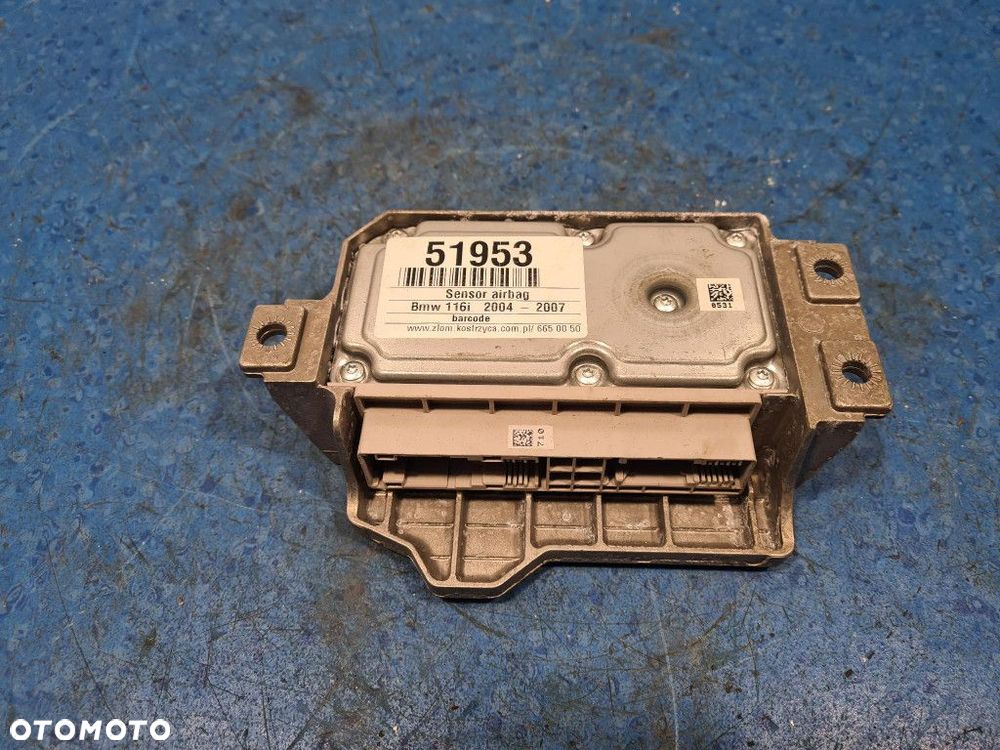 BMW 116I E87 SENSOR AIRBAG 6977427-01 SCHWARZ 2  668 - 6