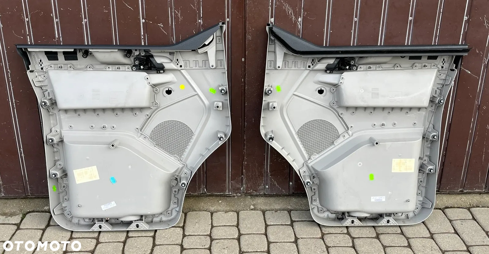 CZĘŚCI TAPICERKA BOCZEK DRZWI LEWY PRAWY PRZEDNI PRZÓD VW T6 TRANSPORTER CARAVELLE EU 7E0867021 7E0867022 - 6