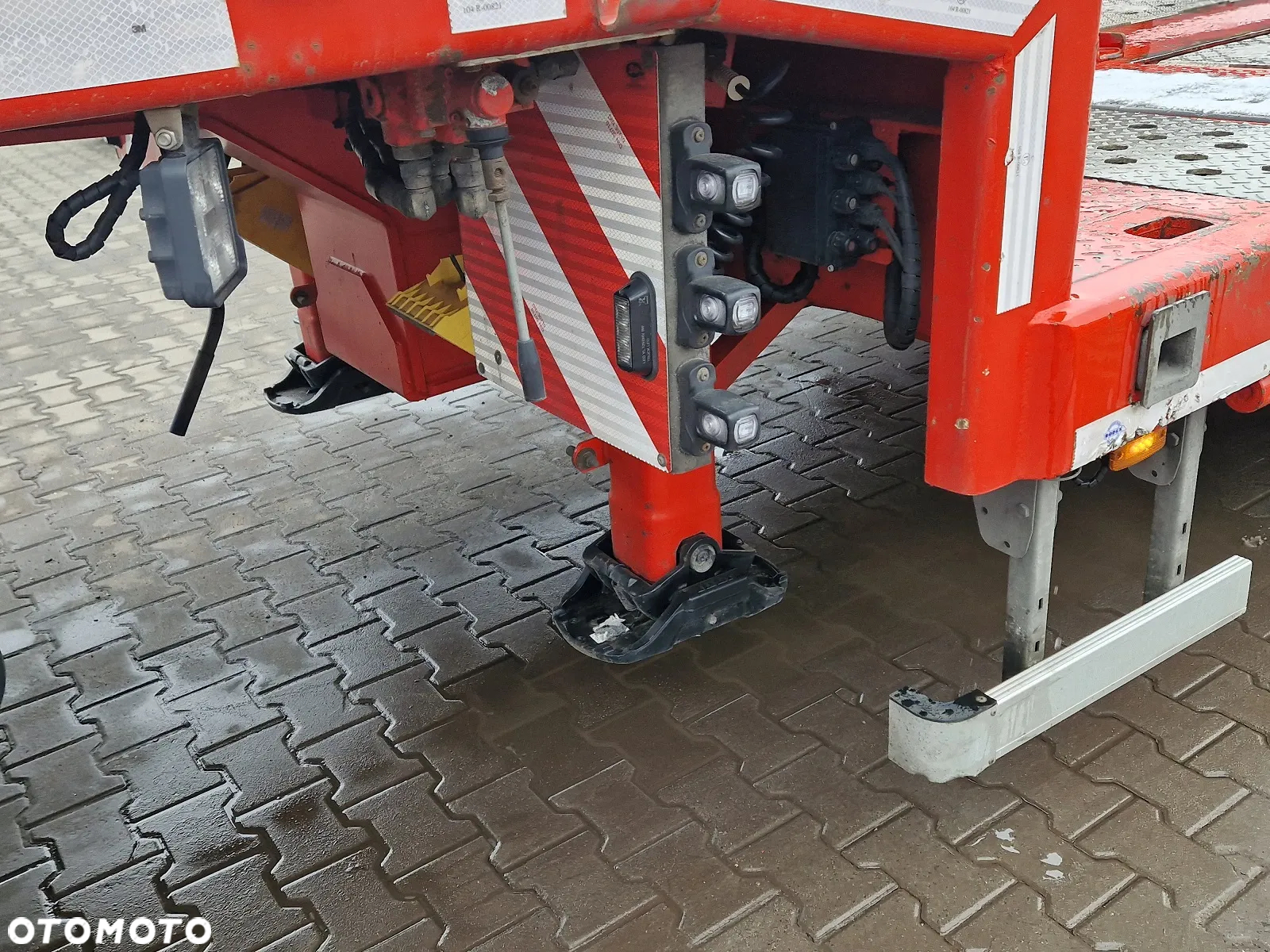 Bodex NACZEPA NISKOPODŁOGOWA ROZSUWANA 3 OSIE LAWETA ZESTAW - 11