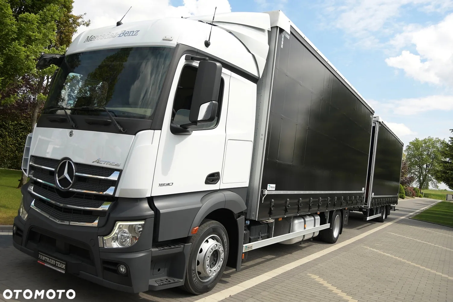 Mercedes-Benz ACTROS 1830///* 2021///* ZESTAW///* TANDEM///* PRZEJAZDOWY///* 7.70+7.70///* WIRTUAL KOKPIT///* LEDY///* STAN BARDZO DOBRY - 9
