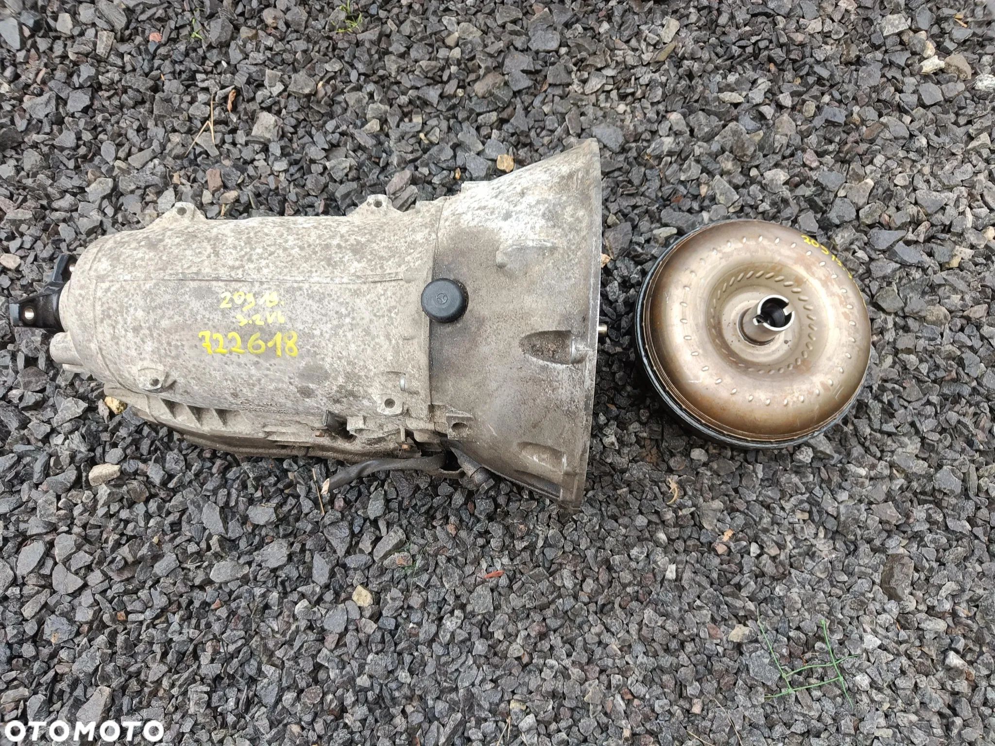 MERCEDES W209 W211 W220 3.2 V6 BENZYNA 722618 SKRZYNIA BIEGÓW AUTOMAT - 1