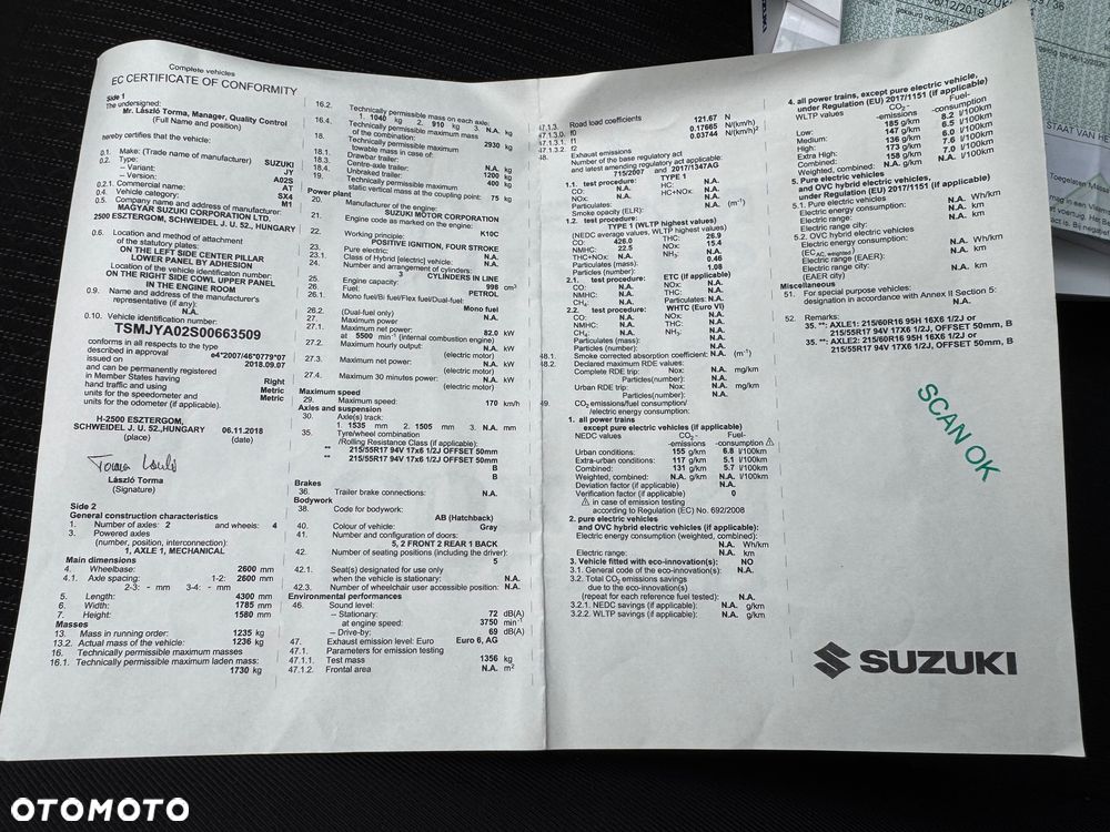 Suzuki SX4 S-Cross 1.0 Boosterjet Automatik Comfort - 16