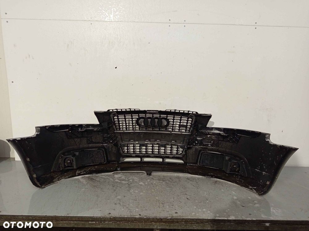 + ZDERZAK PRZÓD PRZEDNI DO AUDI A3 8P S LINE S3 8P HALOGENY DO MALOWANIA ! - 5