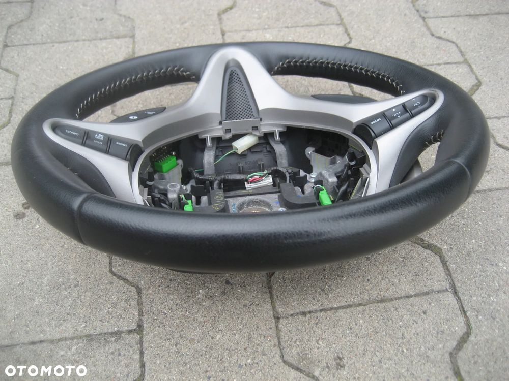 honda civic ufo VIII 06-09r 1,8b kierownica skóra łopatki - 6