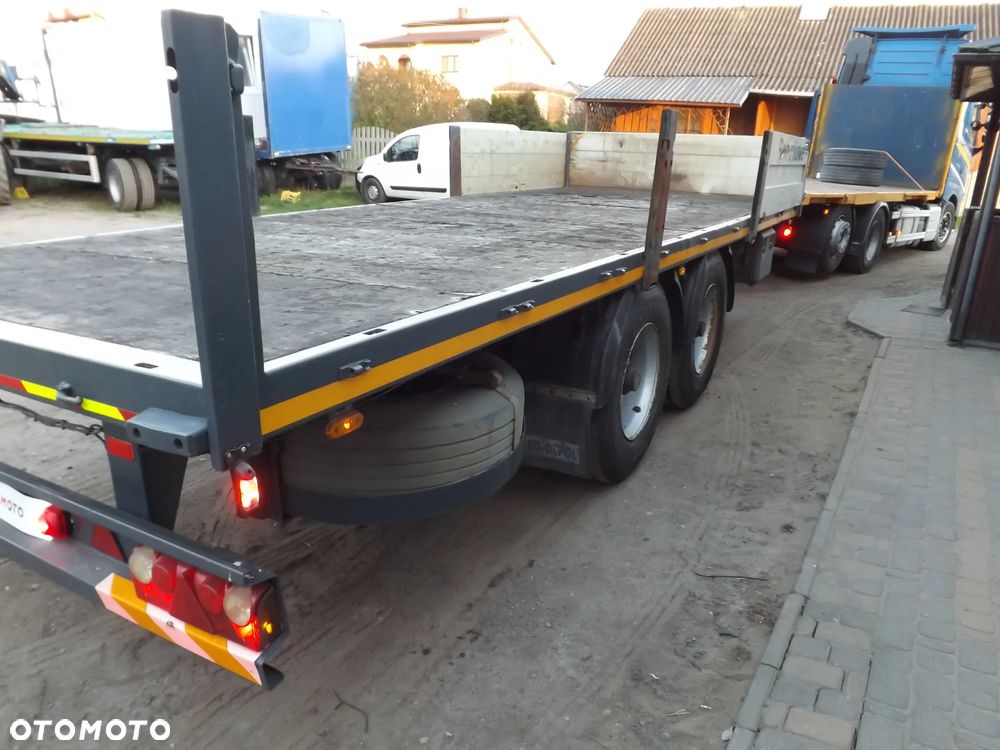 Gniotpol przyczepa tandem platforma 7.3/2.5m hds - 5