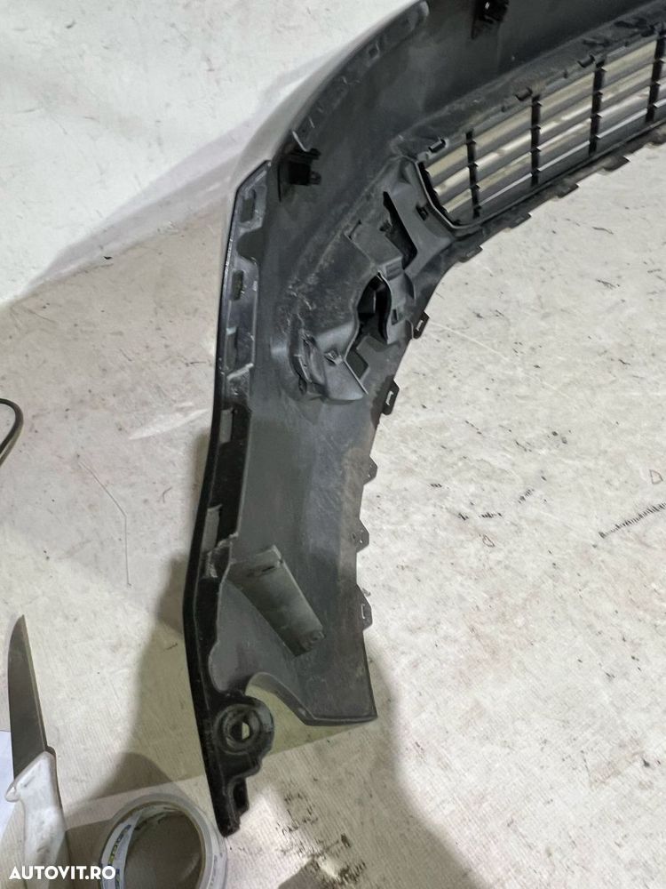 Bara fata VW Golf 6, 2008, 2009, 2010, 2011, 2012, cod origine OE 5K0807437, cu gauri pentru senzori de parcare (4). - 8