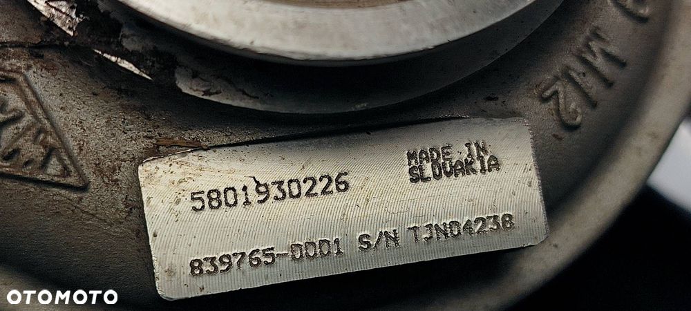 TURBOSPRĘŻARKA FIAT DUCATO III 5801930226 - 3