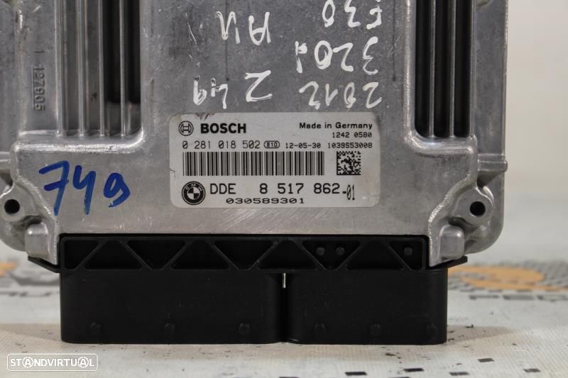 Centralina De Motor Bmw 3 (F30, F80)  8517862 / 0281018502 / 1039S5300 - 2