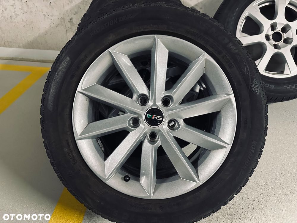 Zima х 4 opony Kormoran snow (18r) + 4 aluminiowych felgi Skoda VRS - 3
