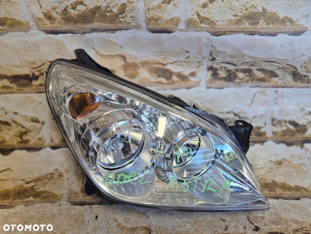 Reflektor Przód strona prawa Opel Astra H III lift 1EG27037042 - 7