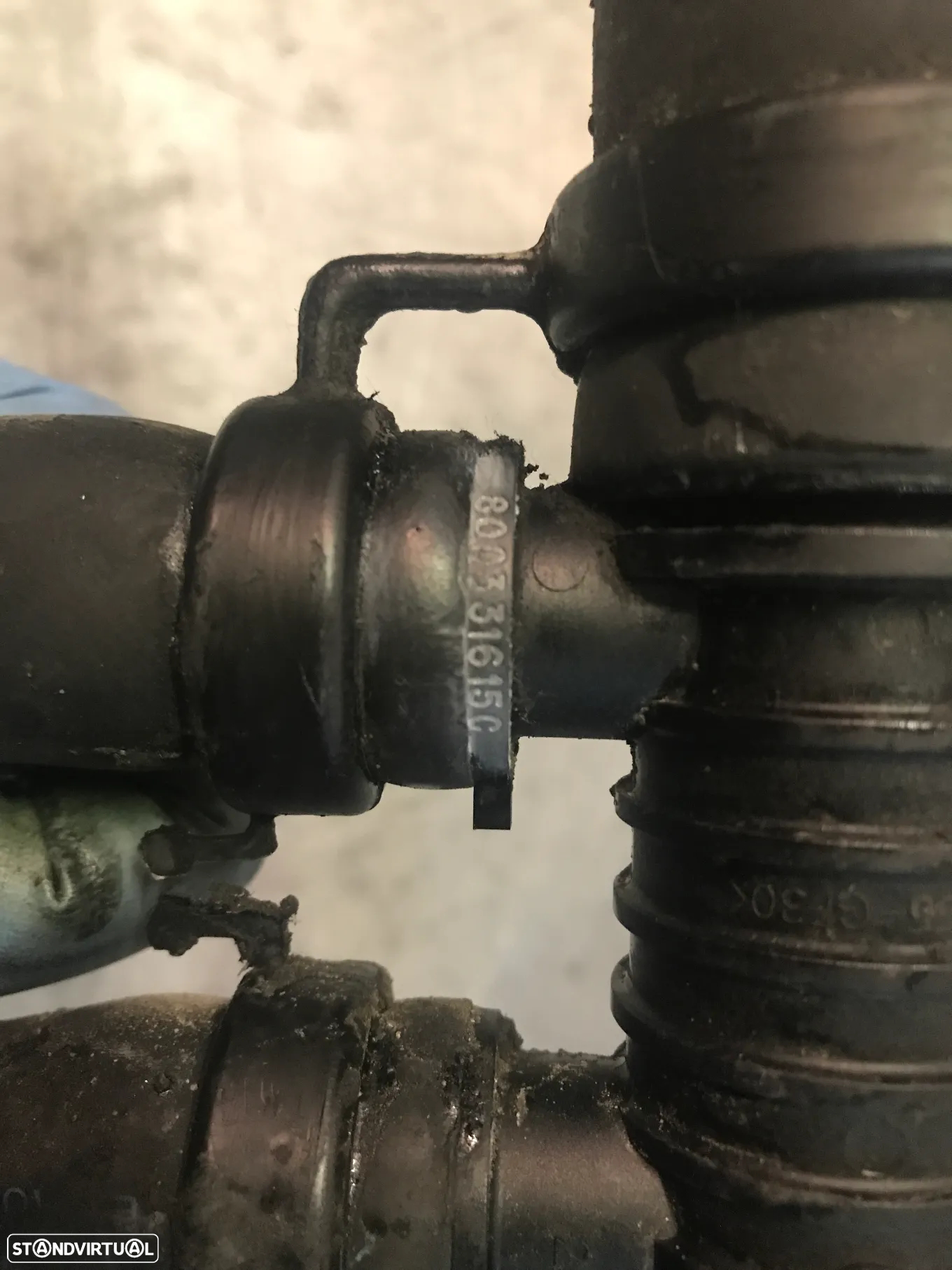 TUBO / TUBAGEM DE AGUA RENAULT MEGANE II / SCENIC II 1.9DCI 800331615C - 3