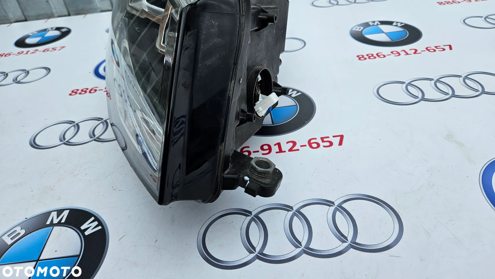 VW CADDY IV 4 2K Reflektor prawy Lampa przednia prawa BI XENON LED 2K1941032A EUROPA USZKODZONY - 8