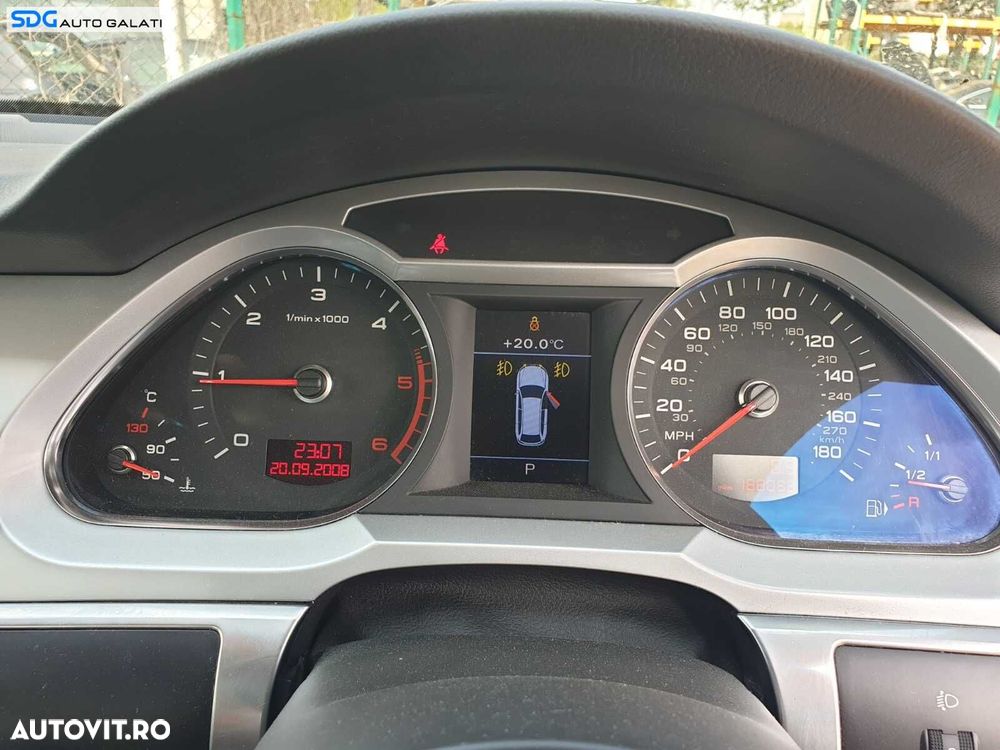 Ceas Ceasuri Cluster Instrumente Bord Audi A6 C6 Cutie Automata Diesel 2005 - 2011 [C4724] - 3