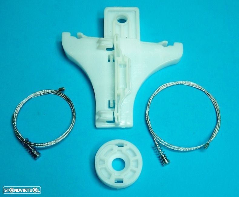 Kit reparação elevador dos vidros vw golf IV trás - 1