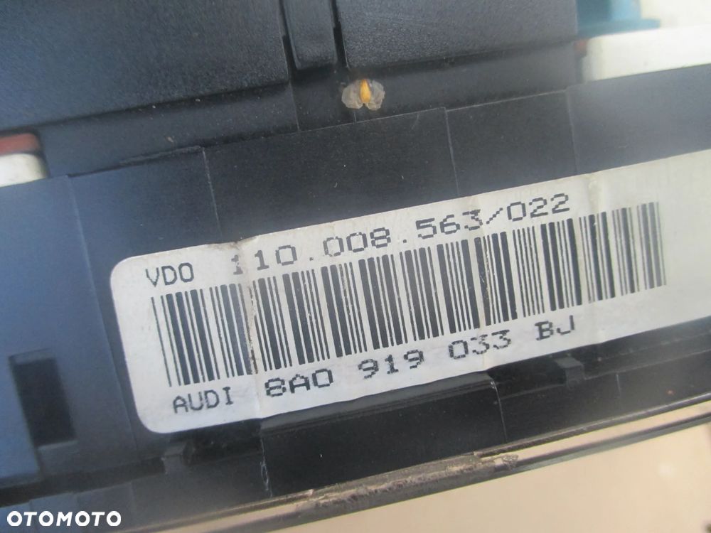 licznik Audi 80 B4 8A0919033BJ - 4