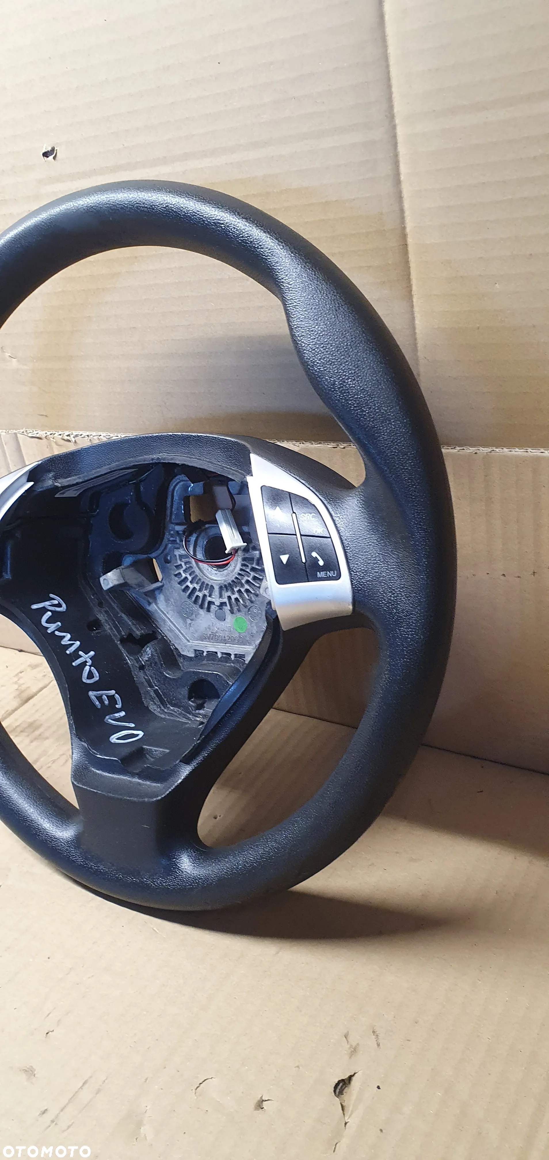 Kierownica trójramienna multifunkcyjna mulifunkcja Fiat Punto EVO - 4