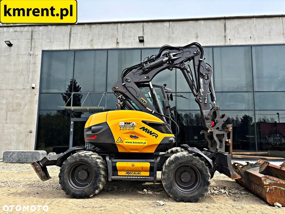 Mecalac 11 MWR KOPARKA KOŁOWA 2020r. | 9 12 LIEBHERR 311 309 TAKEUCHI 295 KOMATSU PW 98 118 - 3