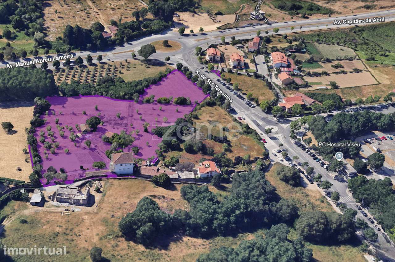 Terreno Urbanizável Premium - Região Central de Viseu - 14.300 m2 - Grande imagem: 2/15