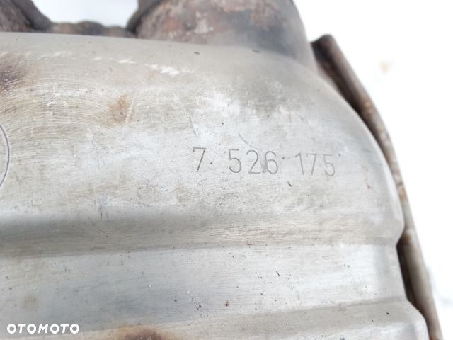 BMW 6 E63 645i 545i N62 V8 Tłumik Wydech Komplet Środkowy Końcowy Oryginał 7526182 7526175, 2 x 7505795 Tłumnik Układ Wydechowy - 9