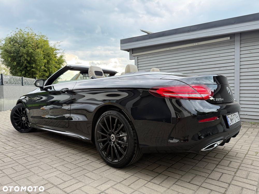 Mercedes-Benz Klasa C 220 d Cabrio 9G-TRONIC AMG Line Plus - 6