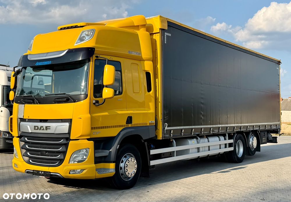 DAF CF 450 / 6x2 / FIRANKA / 23 EUROPALETY / OŚ SKRĘTNA I PODNOSZONA / AUTOMAT / KLIMA POSTOJOWA / 14 435 KG ŁADOWNOŚCI / 2020 ROK - 1