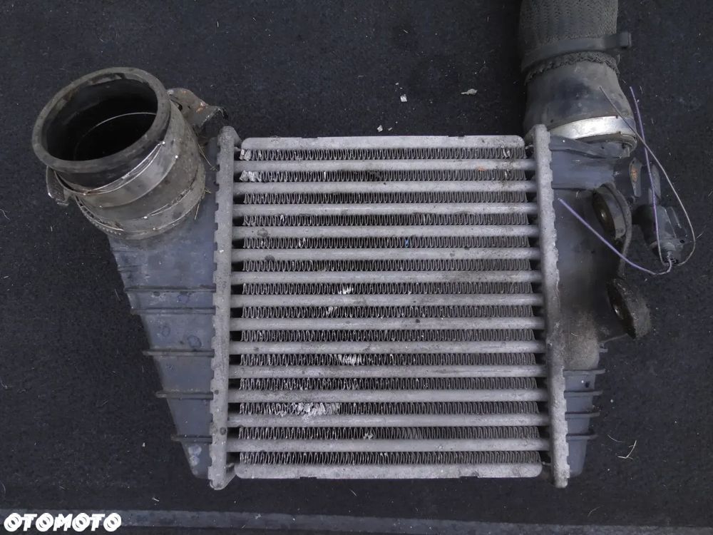 1.8T 1.9TDI INTERCOOLER CHŁODNICA POWIETRZA 1J0145803F VW AUDI SEAT SKODA GOLF IV BORA A3 8L LEON I TOLEDO II OCTAVIA I CZUJNIK RURA PRZEWÓD - 4