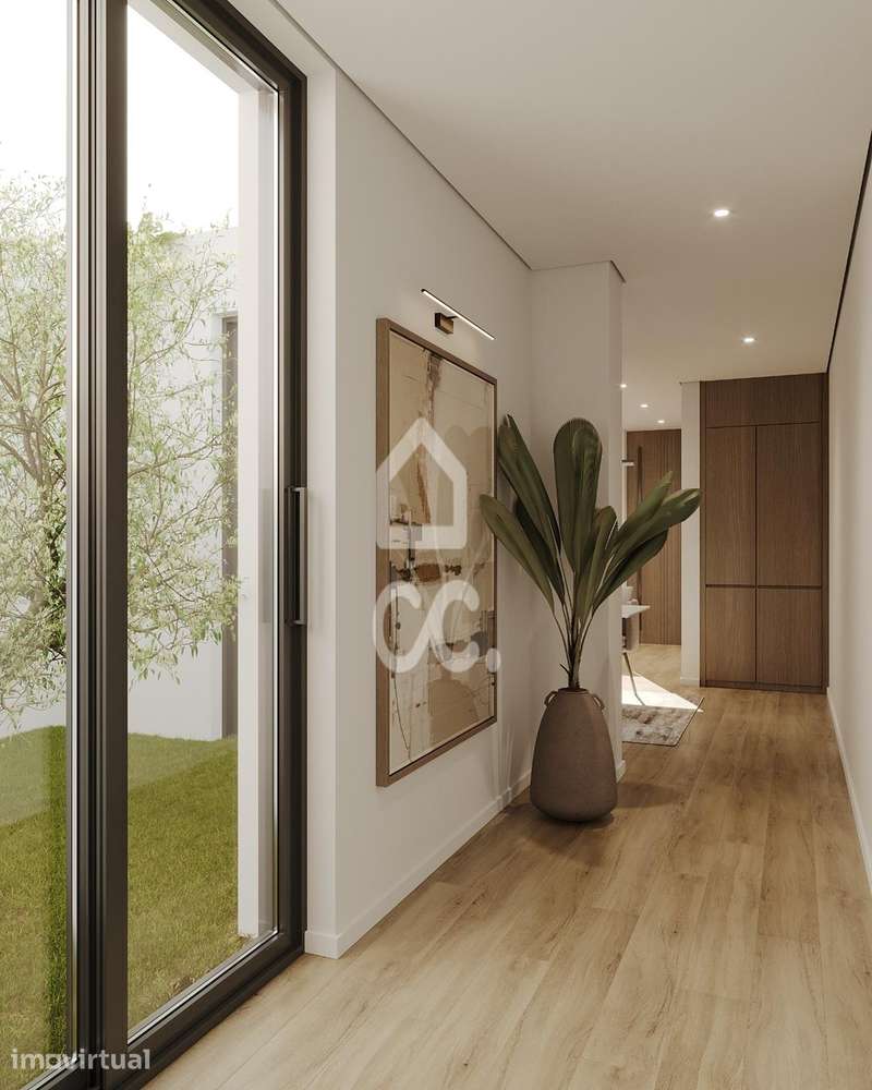 Apartamento T2 em Condomínio Fechado com Pátio Inglês Privativo | Oliv - Grande imagem: 2/6