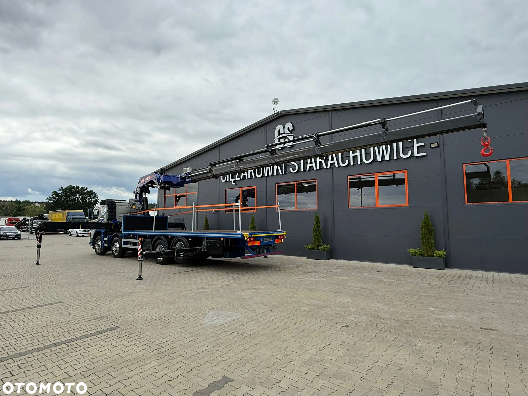 Volvo FM FH 450 8x4 8x2 // dzwig PM65 rok 2016 !!! 22 TONY !!+ platforma // kran crane żuraw hds - 21