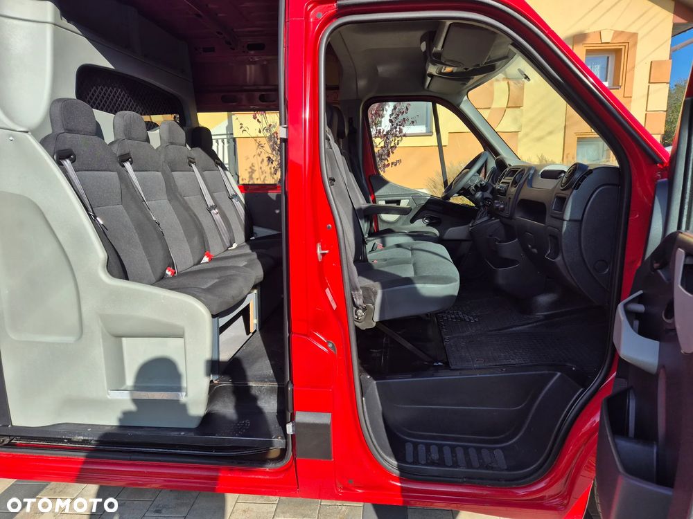 Opel MOVANO MASTERL2H2 2.3 165KM BRYGADÓWKA 7 OSÓB KLIMA SPROWADZONY - 17