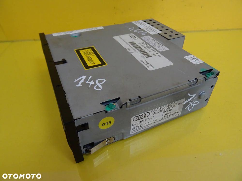 ZMIENIARKA CD AUDI A6 C6 4E0035111A NR148 - 5