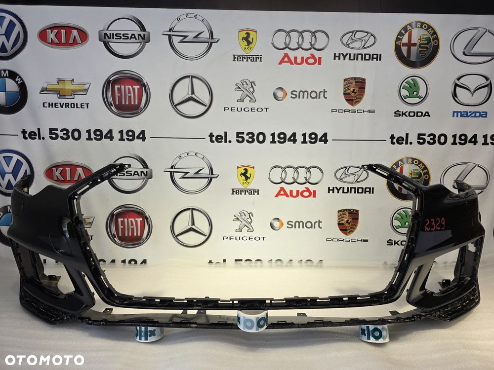 AUDI A6 / S6 C8 4K0 S-LINE 18- ZDERZAK PRZEDNI PRZÓD NA SPRYSKI + 6xPDC KOLOR METALIK NR 4K0807437F / 4K0807437G NR AUKCJI NZ2329 - 1