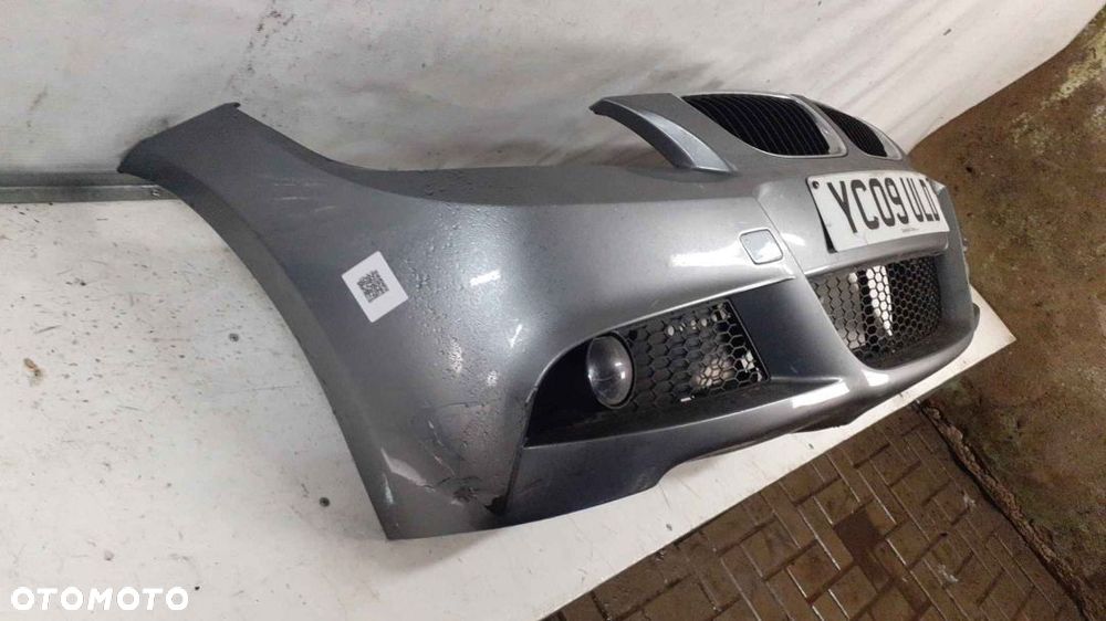 * ZDERZAK PRZÓD PRZEDNI BMW E90 E91 LIFT FL SZARY M PAKIET ///M HALOGENY - 5