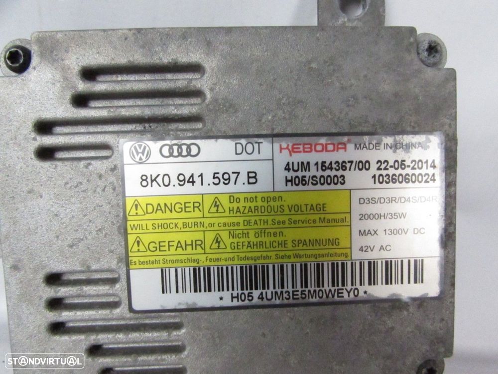 Centralina / Balastro Farol Xenon Seminovo/ Original AUDI Q5 (8RB)/AUDI A3 (8V1,... - 3