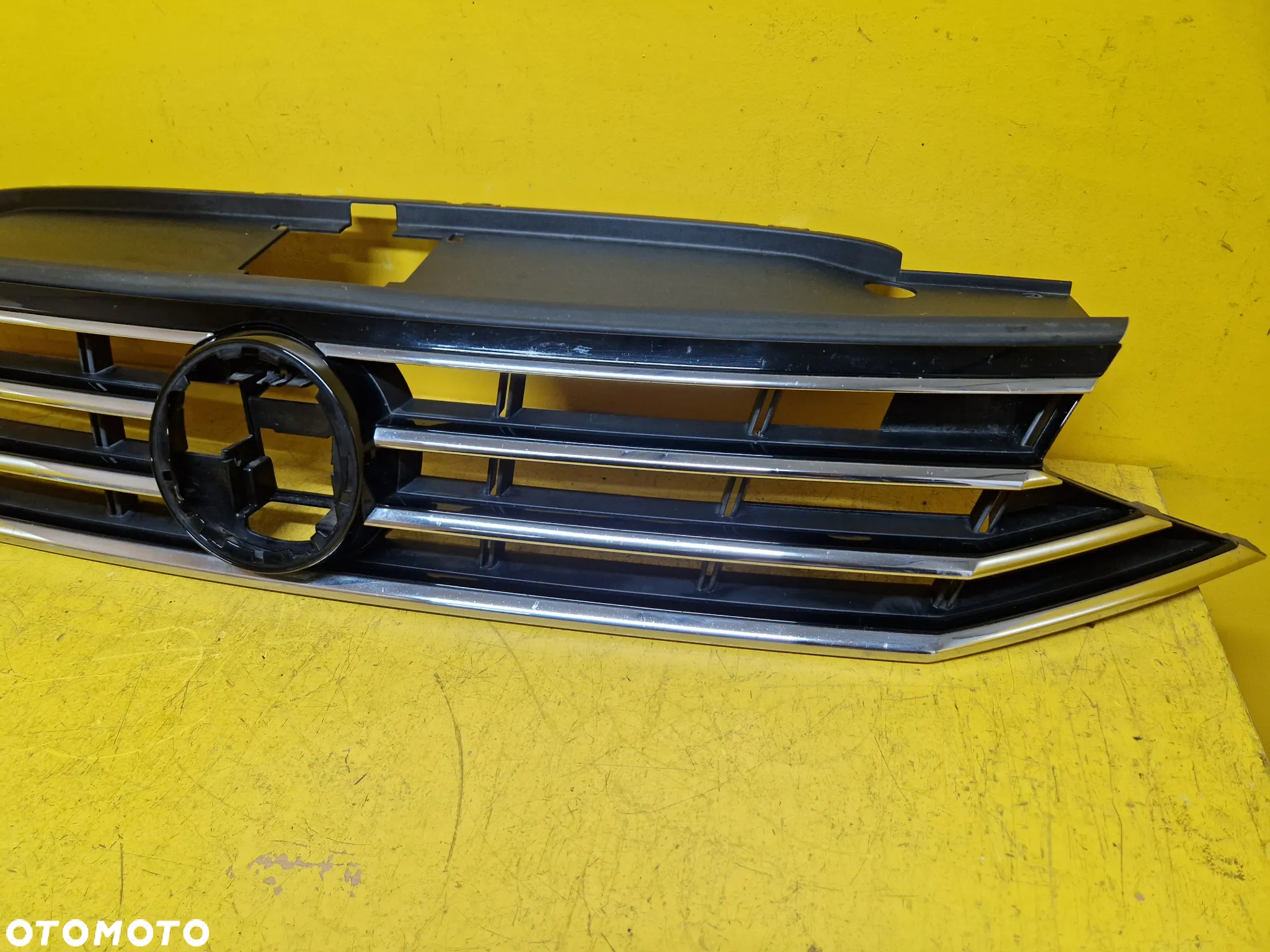 VW PASSAT B8 LIFT GRILL ATRAPA CHŁODNICY 3G0853653N - 4
