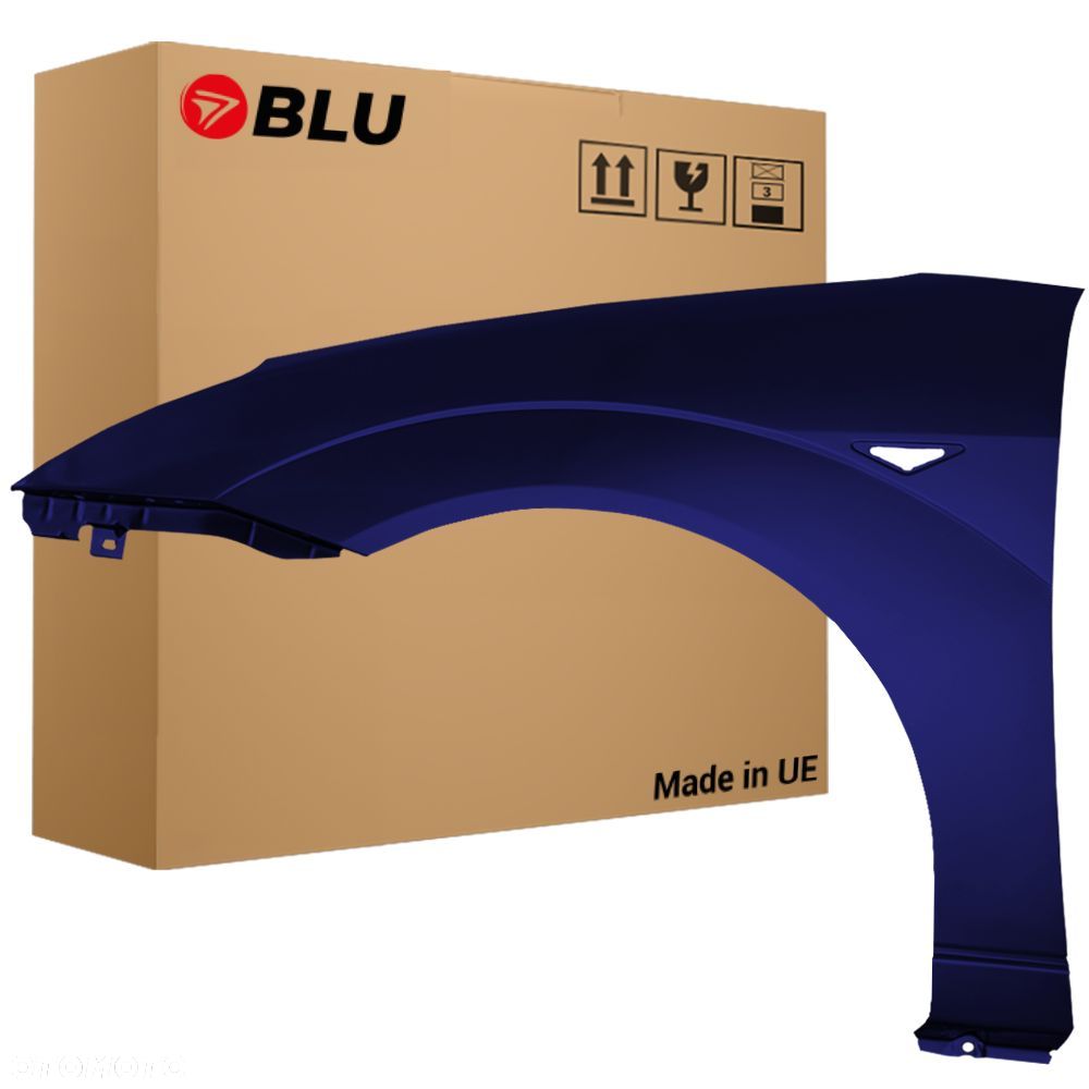 BLU Błotnik FORD FOCUS MK1 I lewy przód niebieski 1998-2004 DeepNavy - 1