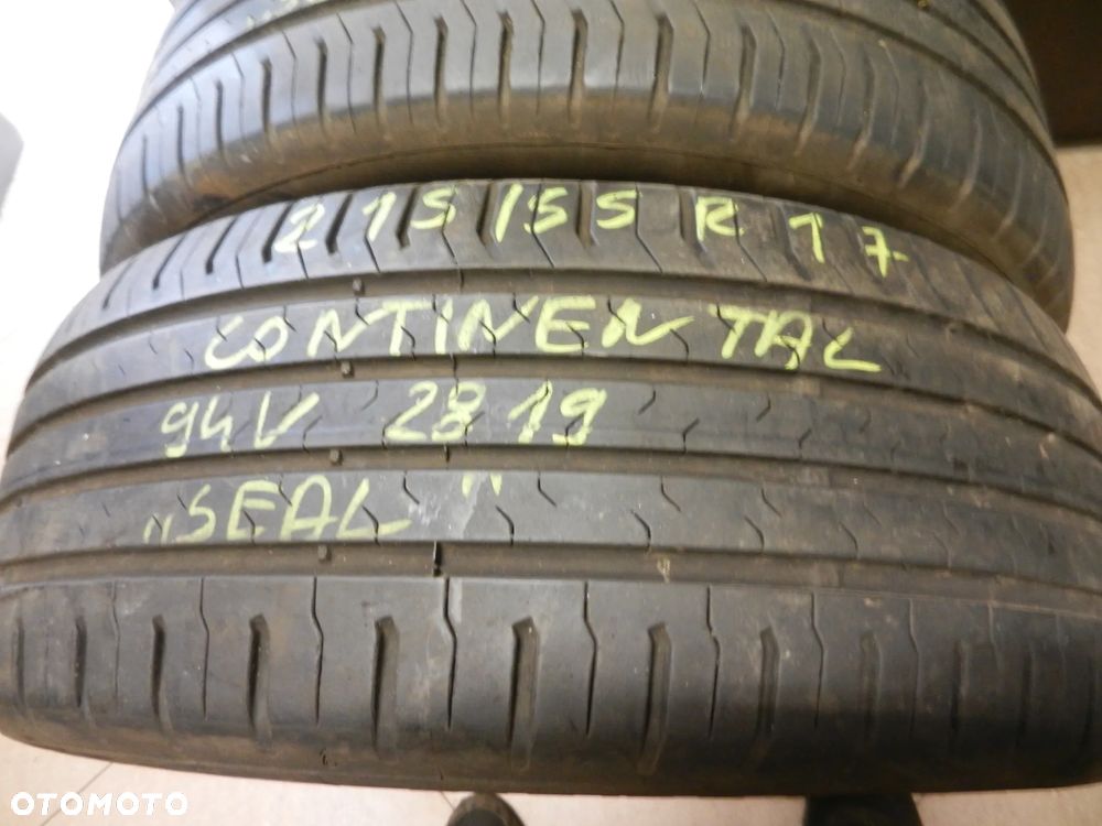 Opony 215/55r17 continental conti eco contact 5 6mm lato para SEAL - 2