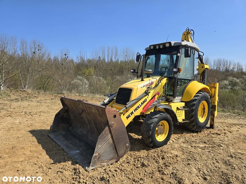 New Holland LB 110 B SALON POLSKA 1 WŁ WIDŁY - 6