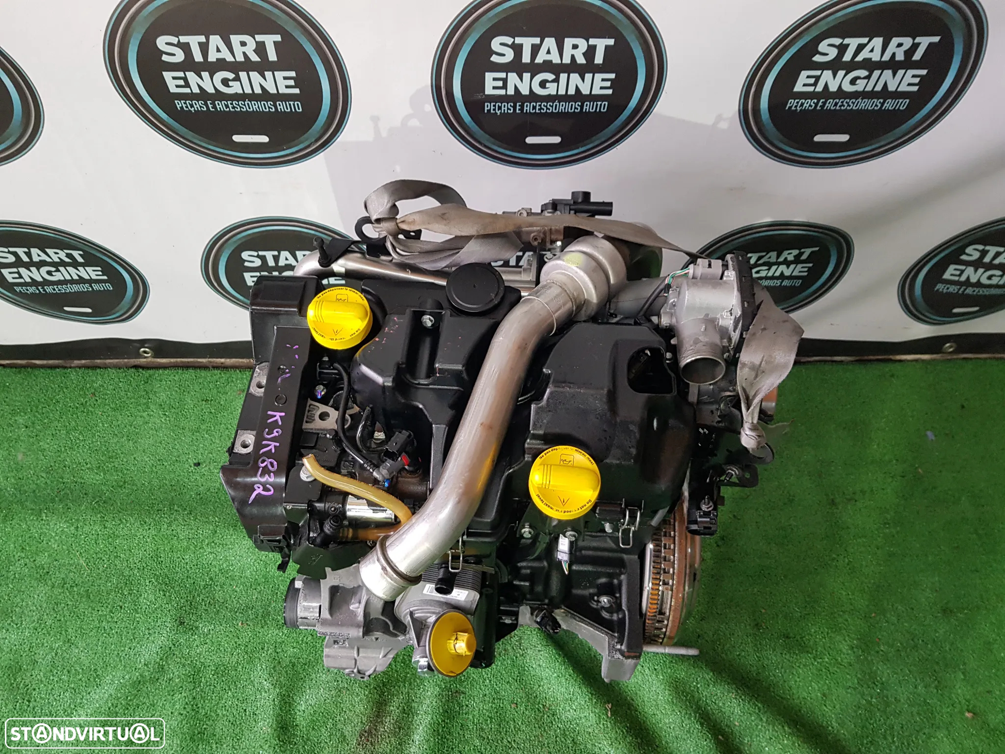 Motor 1.5 DCI 105CV 109CV Megane II Scenic II  Nissan k9k832 - 8