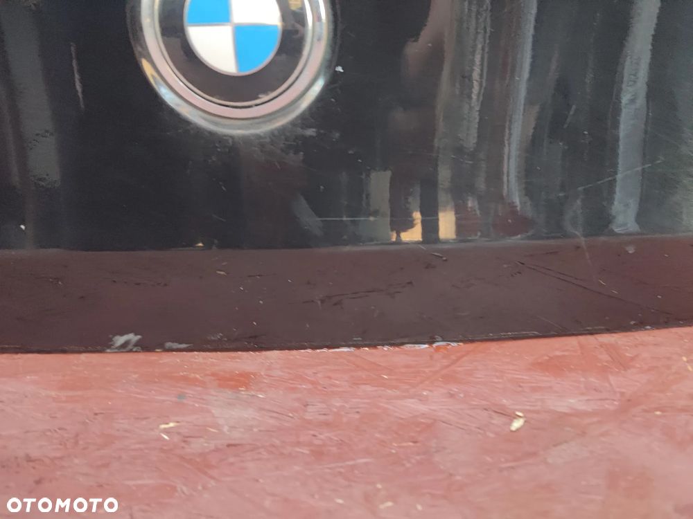 BMW E81 / E87LCI / E87 ORYGINALNA KLAPA BAGAŻNIKA TYŁ W KOLORZE SCHWARZ 2 668 O NR.  41 62 7 133 898 / 41 62 4 391 291 OEM W DOBRYM STANIE - 7