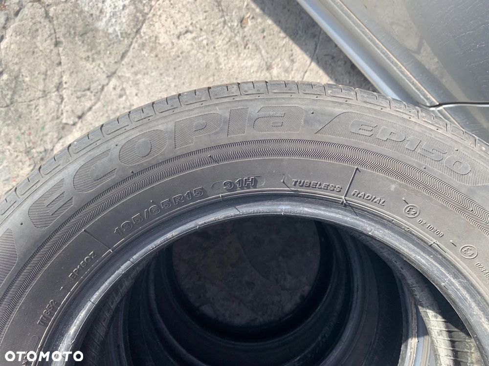 OPONY LETNIE BRIDGESTONE ECOPIA EP150 195/65R15 91H KOMPLET - 3