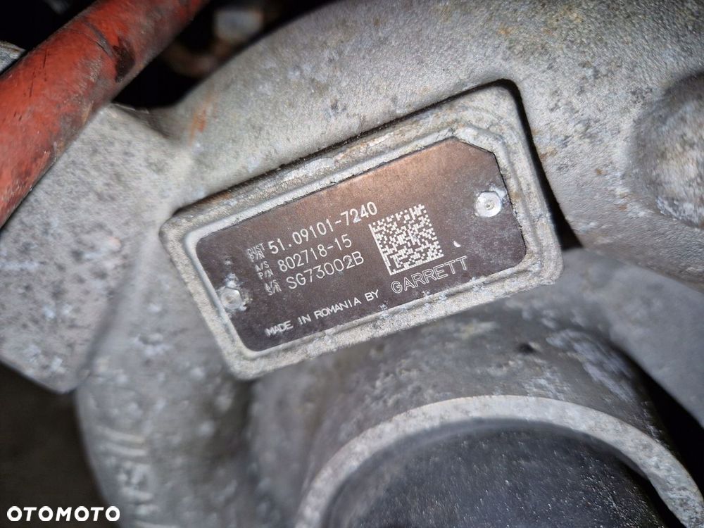 Turbosprężarka Turboładowarka MAN TGS TGX Euro 6 D2066 D20 Garrett - 3