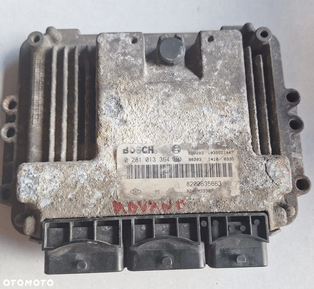 STEROWNIK ,KOMPUTER SILNIKA BOSCH -0281013364 -RENAULT MASTER 2009 ROK - 1