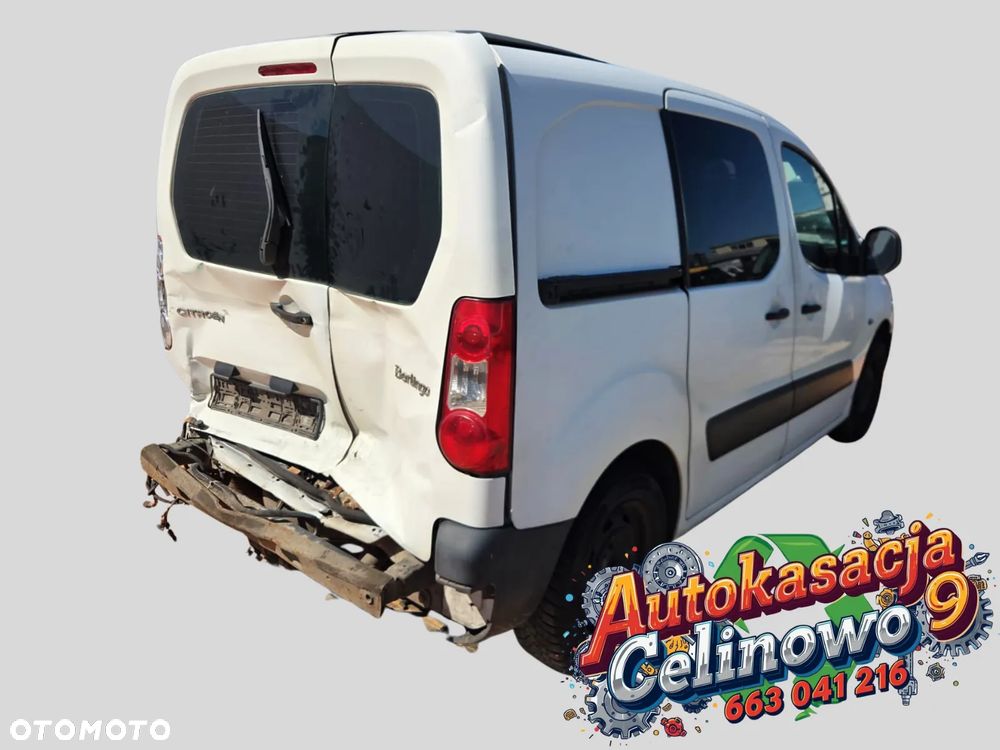 Citroen Berlingo II 2009 Silnik 1.6 HDI (9HT) 75 KM (55 kW) EWPA Na części silnik, drzwi, zderzak, maska, lampa - 4