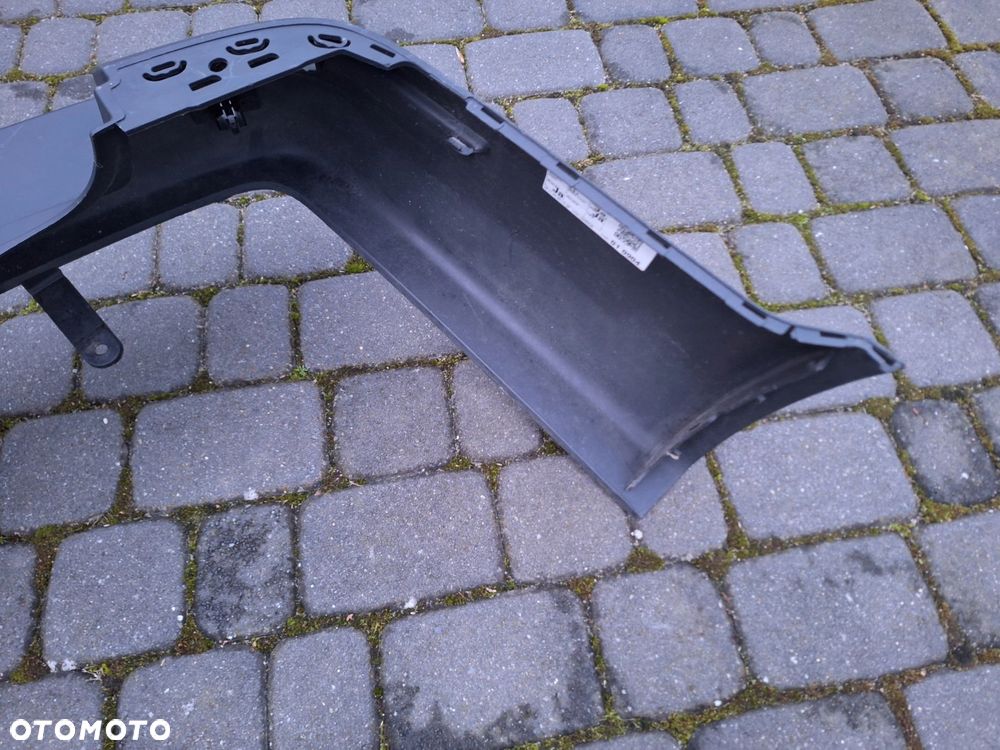 VW T6 TRANSPORTER 15-21r NIE KLEJONY! KOLOR STRUKTURY: SATINSCHWARZ ZDERZAK TYŁ TYLNY ORYG. 7E0807417 - 10