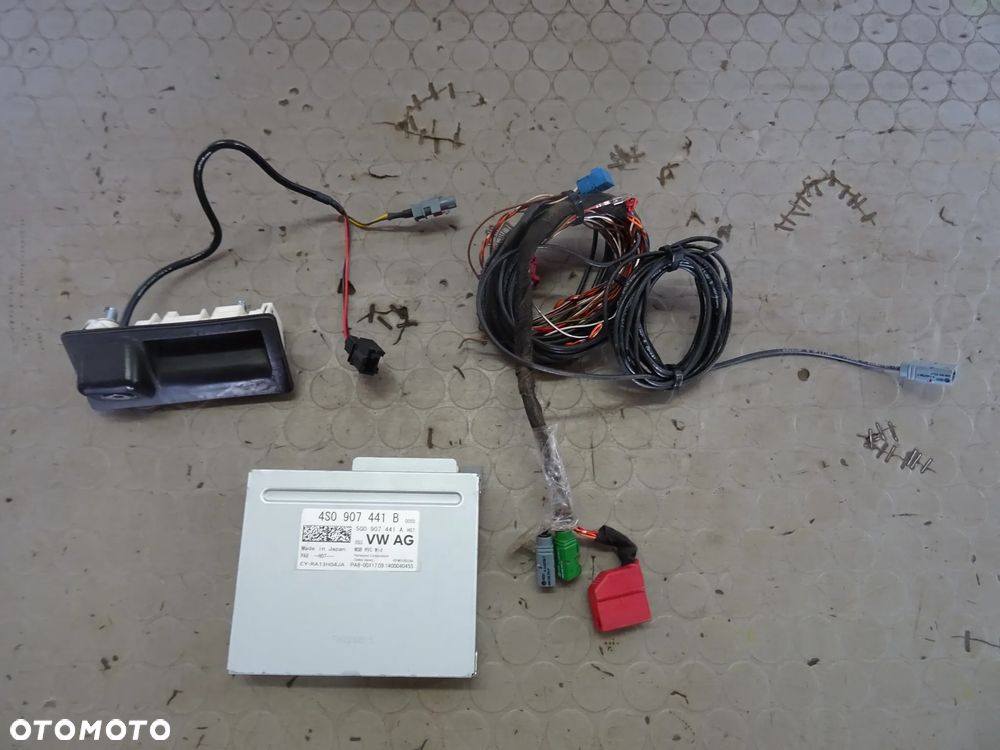 4S0907441B 8V0827566 kamera cofania wiazka Modul Audi A7 C7 Lift czesci - 1