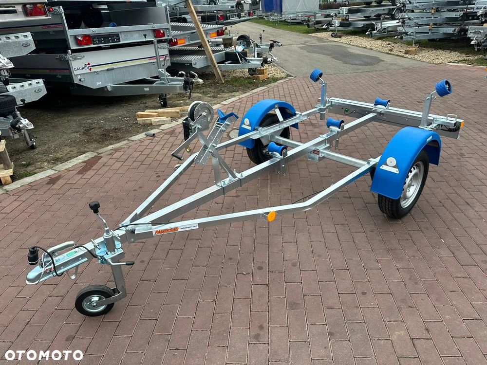 Neptun Przyczepa Neptun N7-12 navy podłodziowa łódź ponton do 4m dostawa pod dom - 6