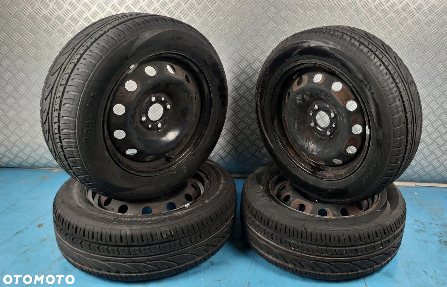 15X6 4X98 ET40 195/60R15 RADAR RPX800 koła opony letnie FIAT FIORINO QUBO - 3