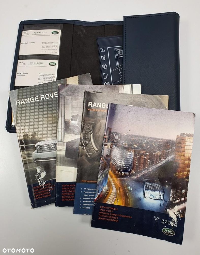 INSTRUKCJA OBSŁUGI + ETUI RANGE ROVER III L322 - 2