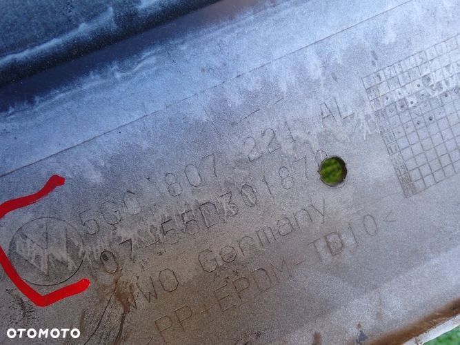 VW GOLF VII R-LINE 5G0 12-17 zderzak przedni przód - 8